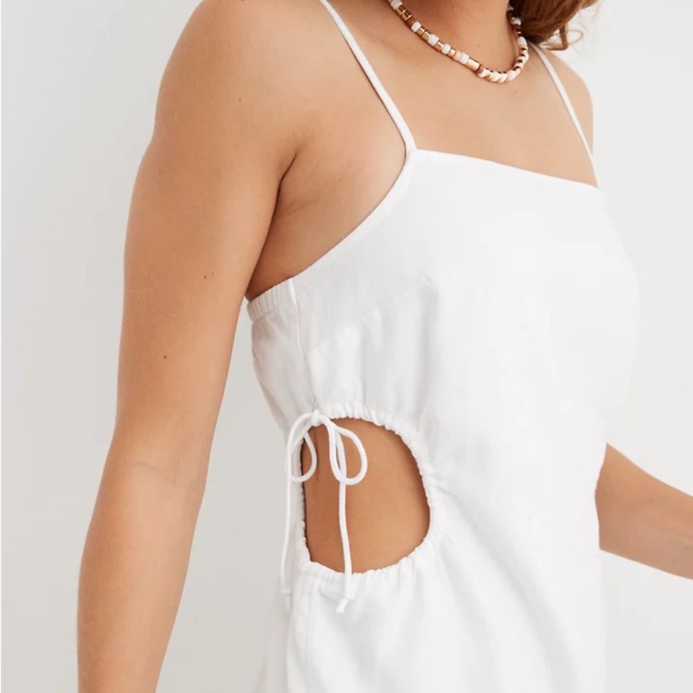 White Linen Cover-Up